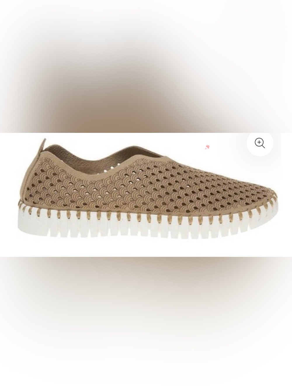 Ilse Jacobsen used Latte color Women’s Tan Slip-On Shoes size 42 11.5-12w